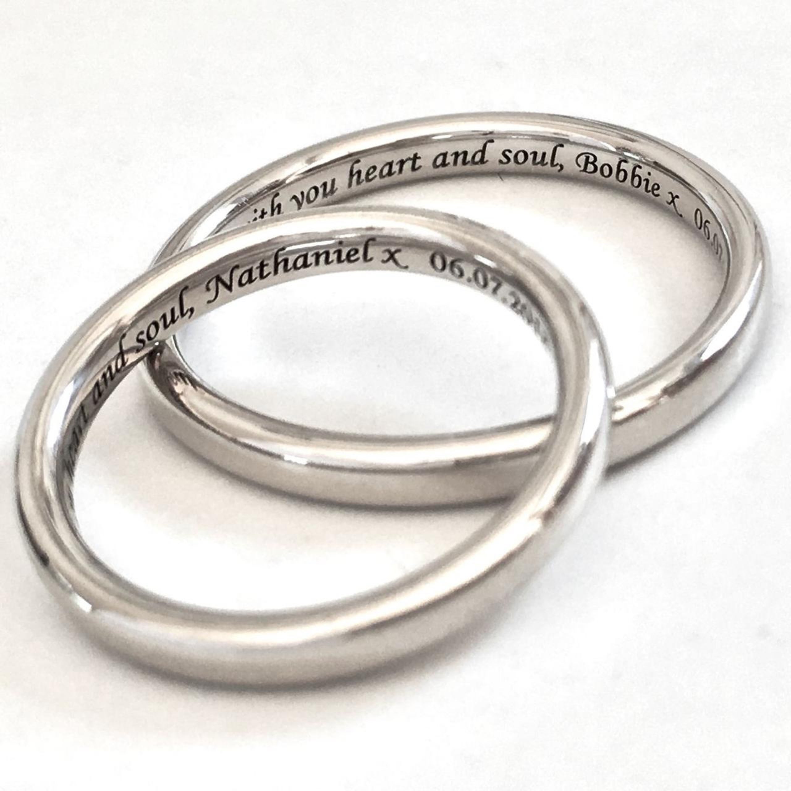 Re engraving a ring on sale